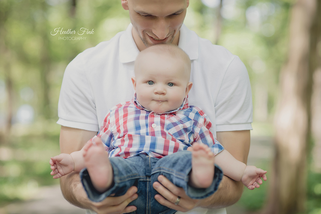 baby boy's six month old session